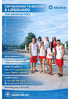 Lifeguard Positions Open