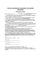 Pool Rental Agreement (2026)